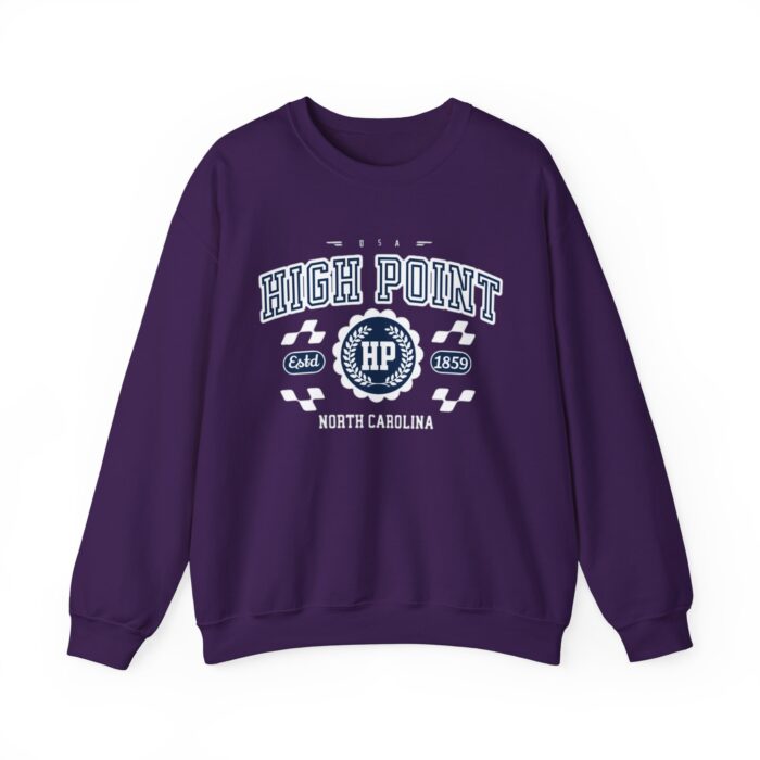 Vintage High Point North Carolina Athletic Sports Design varsity pullover sweater Crewneck Sweatshirt - Image 21