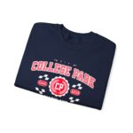Vintage College Park Maryland Athletic Sports Design varsity sweater Crewneck Sweatshirt - Image 23