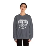 Austin Texas TX Vintage Sports Design Sweatshirt - Retro Athletic Pullover for Men and Women - Image 16