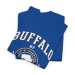 Buffalo New York Sports Unisex Heavy Cotton Tee | Casual Style, Gift for Him/Her, Sports Fan Apparel, Everyday Wear, Team Spirit Shirt - Image 5