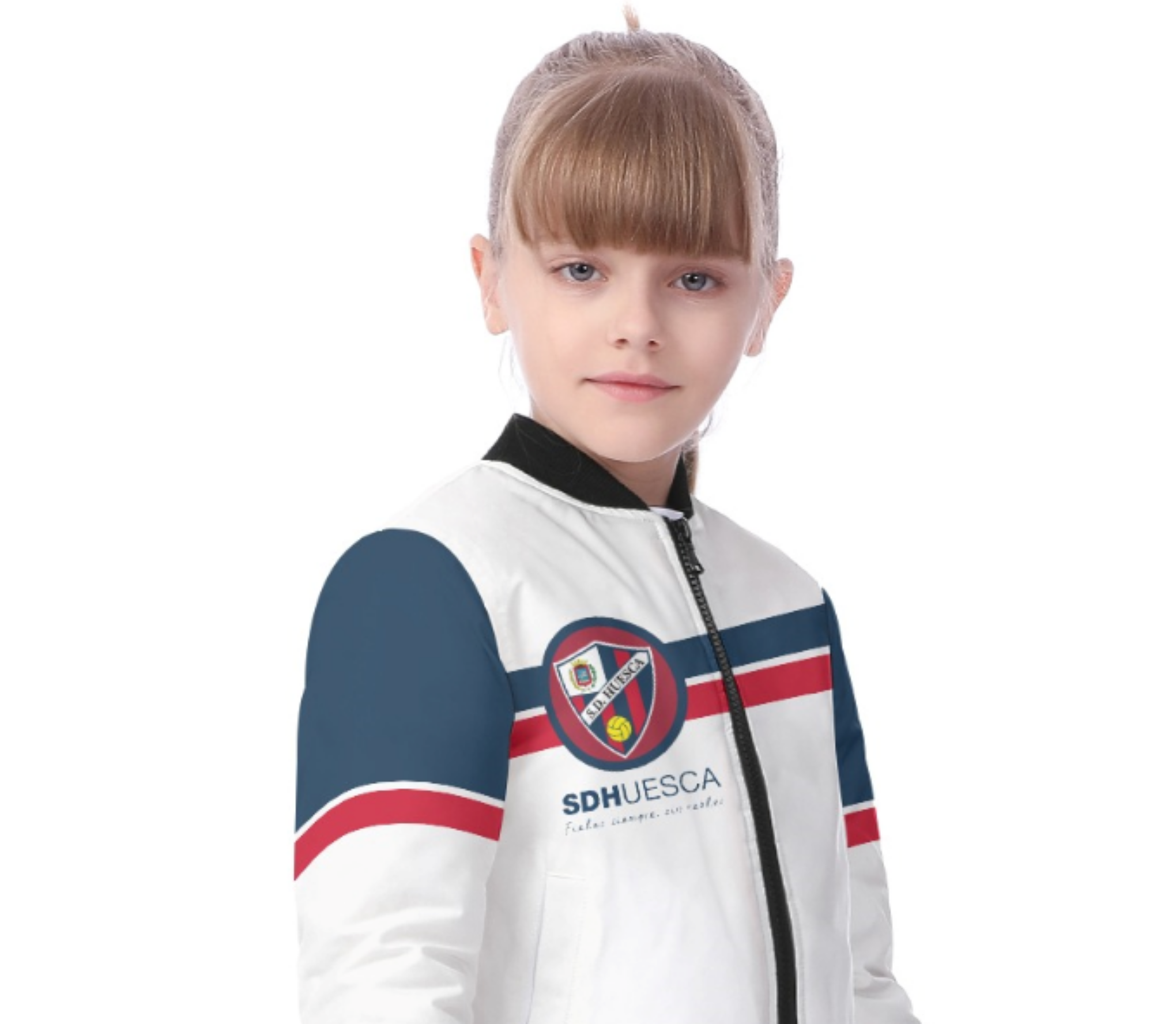 Chaqueta bomber infantil SD Huesca