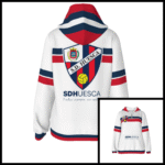 Sudadera con capucha SD HUESCA de forro polar de borrego para mujer y media cremallera