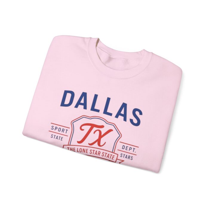 Dallas TX Athletic Dept Crewneck Sweatshirt | Unisex Sporty Casual Wear & Texas Souvenir Gift - Image 23