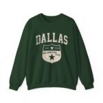 Dallas Rexas Unisex Heavy Blend Crewneck Sweatshirt | Cozy Texas Apparel, Sporty Style & Casual Streetwear Gift - Image 13