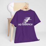 No Balance Graphic Tee | Unisex Heavy Cotton Shirt for Casual Outings, Relaxed Vibes, Gifts, Everyday Wear, Trendy Fashion - Image 16