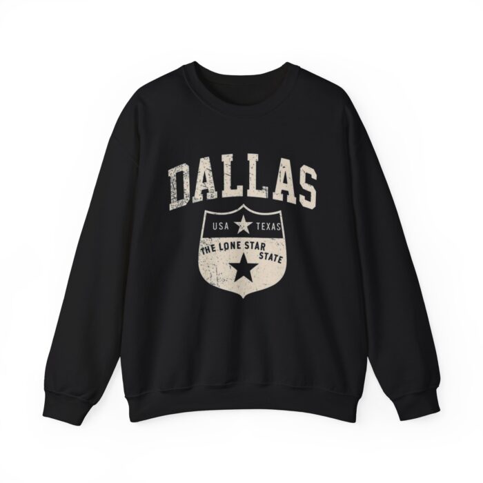 Dallas Rexas Unisex Heavy Blend Crewneck Sweatshirt | Cozy Texas Apparel, Sporty Style & Casual Streetwear Gift - Image 5