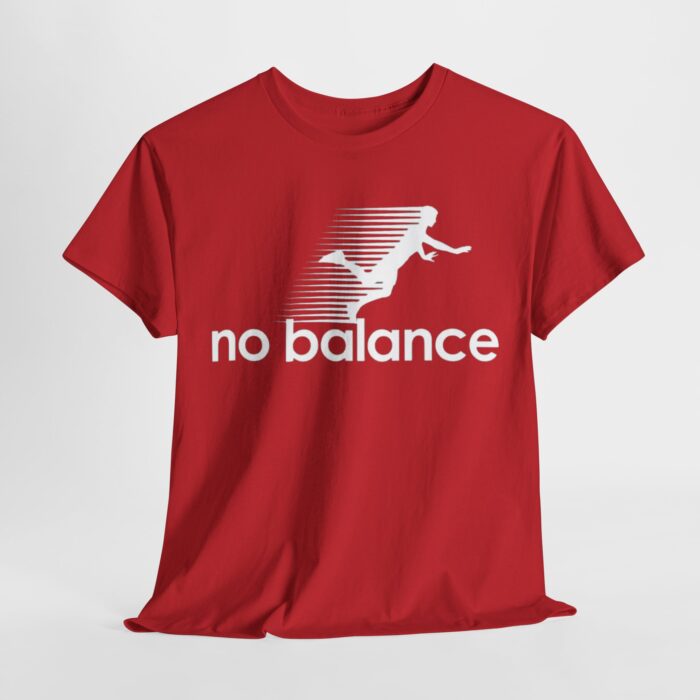 No Balance Graphic Tee | Unisex Heavy Cotton Shirt for Casual Outings, Relaxed Vibes, Gifts, Everyday Wear, Trendy Fashion - Image 17
