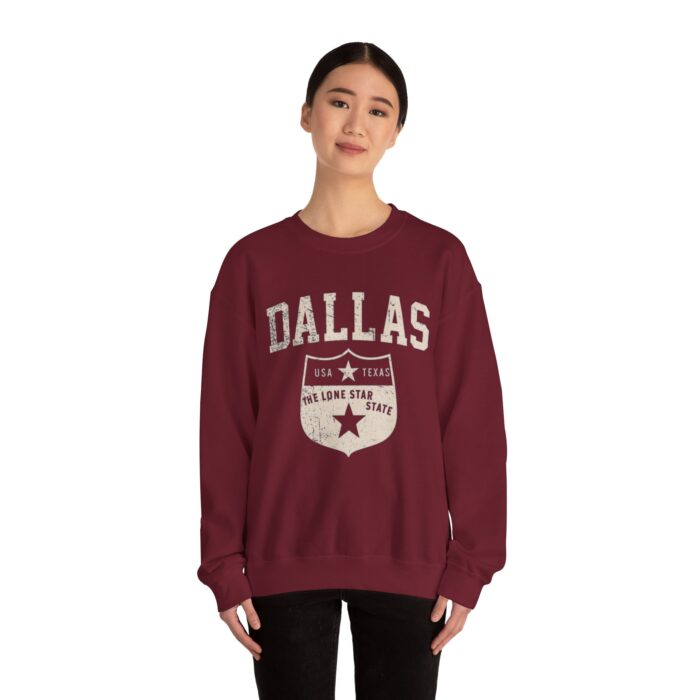 Dallas Rexas Unisex Heavy Blend Crewneck Sweatshirt | Cozy Texas Apparel, Sporty Style & Casual Streetwear Gift - Image 36