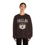 Dallas Rexas Unisex Heavy Blend Crewneck Sweatshirt | Cozy Texas Apparel, Sporty Style & Casual Streetwear Gift - Image 12