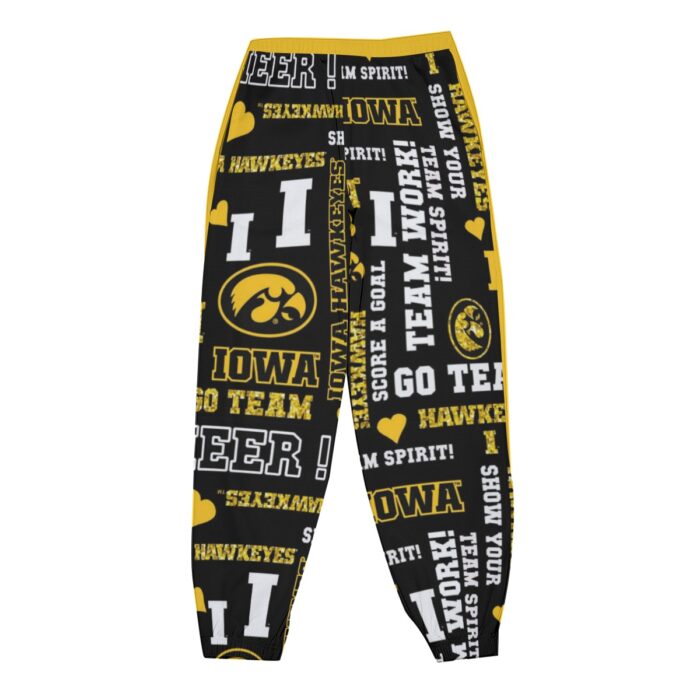 Iowa Hawkeyes Basketball Snap Sweatpants – Men’s Comfortable Game Day Pants - Image 3