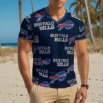 Buffalo Bills Men's V-Neck T-Shirt – NFL Game Day Casual Wear