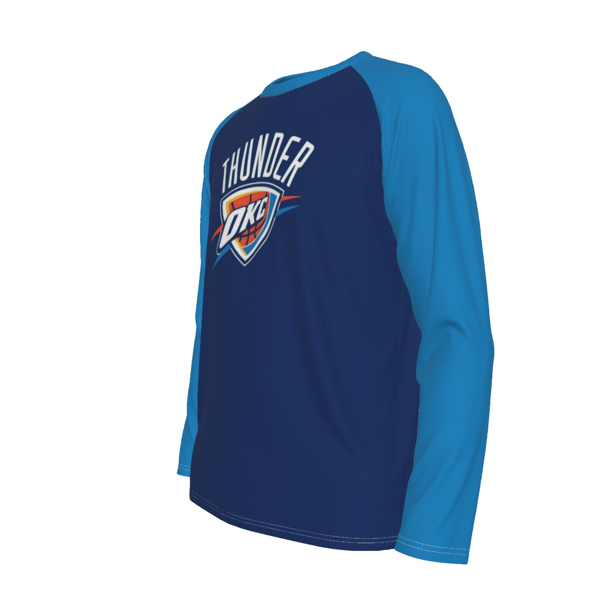 Oklahoma City Thunder Long Sleeve Raglan - Image 4