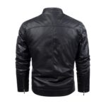 Buffalo Bills Plus Fleece  Zipper Leather Jacket (DTF) - Image 2