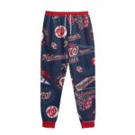 Washington Nationals Sweatpants With Waistband – Comfortable Game Day Pants