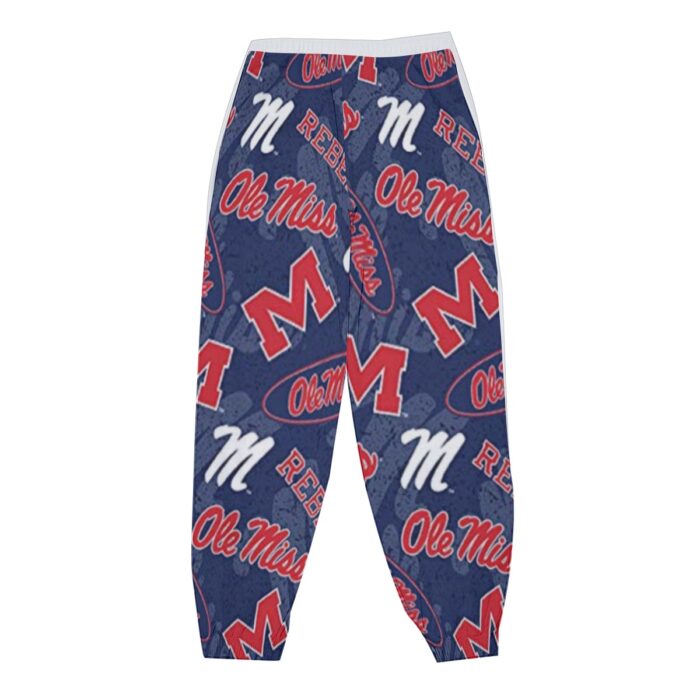 Ole Miss Rebels Basketball Snap Sweatpants – Men’s Comfortable Game Day Pants - Image 2