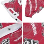 Wisconsin Badgers Basketball Sweatpants – Men’s Comfortable Game Day Pants - Image 4