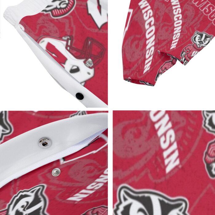Wisconsin Badgers Basketball Sweatpants – Men’s Comfortable Game Day Pants - Image 4