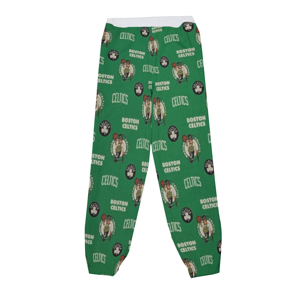 Boston Celtics Basketball Sweatpants with Snap - Image 3