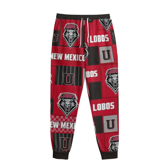 University of New Mexico Lobos Sweatpants With Waistband – Men’s & Women’s Game Day Comfort - Image 1