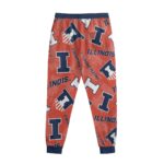 University of Illinois at Urbana-Champaign Fighting Illini Sweatpants With Waistband – Men’s & Women - Image 2