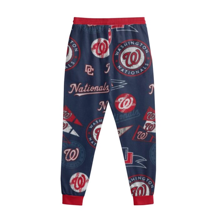 Washington Nationals Sweatpants With Waistband – Comfortable Game Day Pants - Image 2