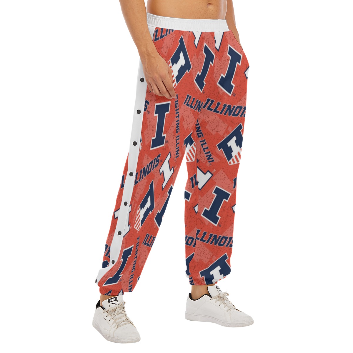 Illinois Fighting Illini Basketball Sweatpants – - Image 2