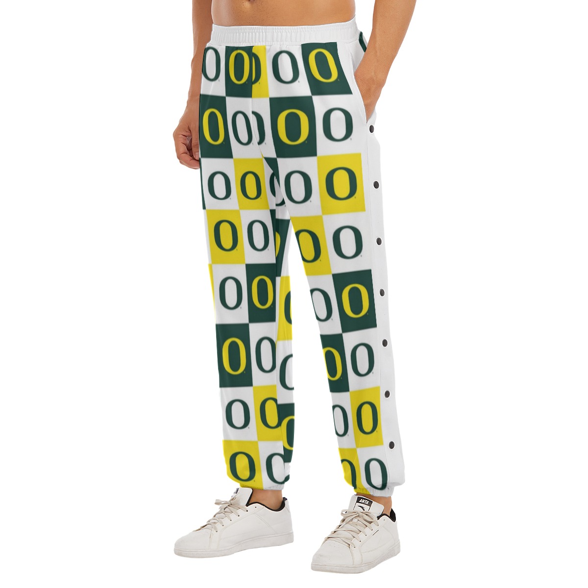 Oregon Ducks Basketball Sweatpants – Men’s Comfortable Game Day Pants - Image 5