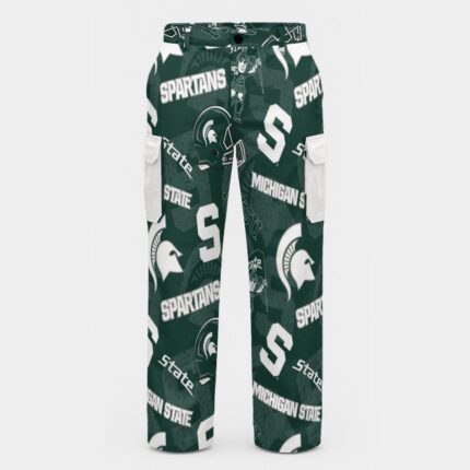 Michigan State Spartans Cargo Pants – Durable Game Day & Casual Wear Meta Description: Show y