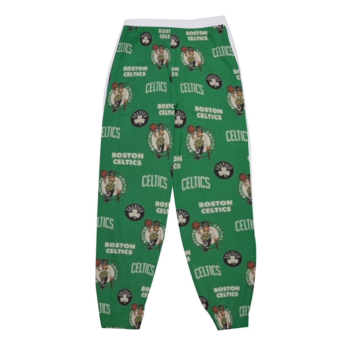 Boston Celtics Basketball Sweatpants with Snap - Image 2