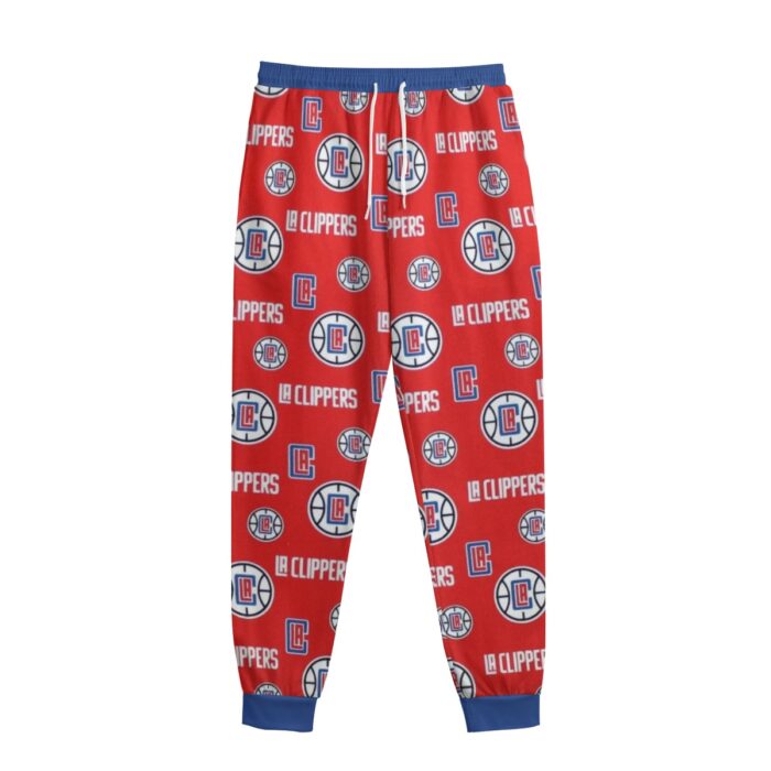 Los Angeles Clippers Sweatpants With Waistband – Comfortable Game Day Pants - Image 1