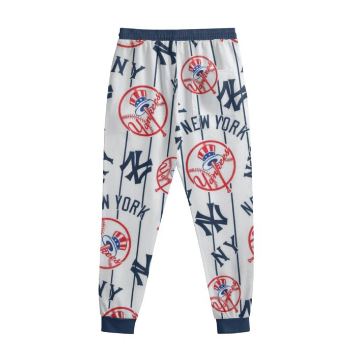New York Yankees Sweatpants With Waistband – Comfortable MLB Fan Wear - Image 2