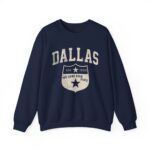 Dallas Rexas Unisex Heavy Blend Crewneck Sweatshirt | Cozy Texas Apparel, Sporty Style & Casual Streetwear Gift