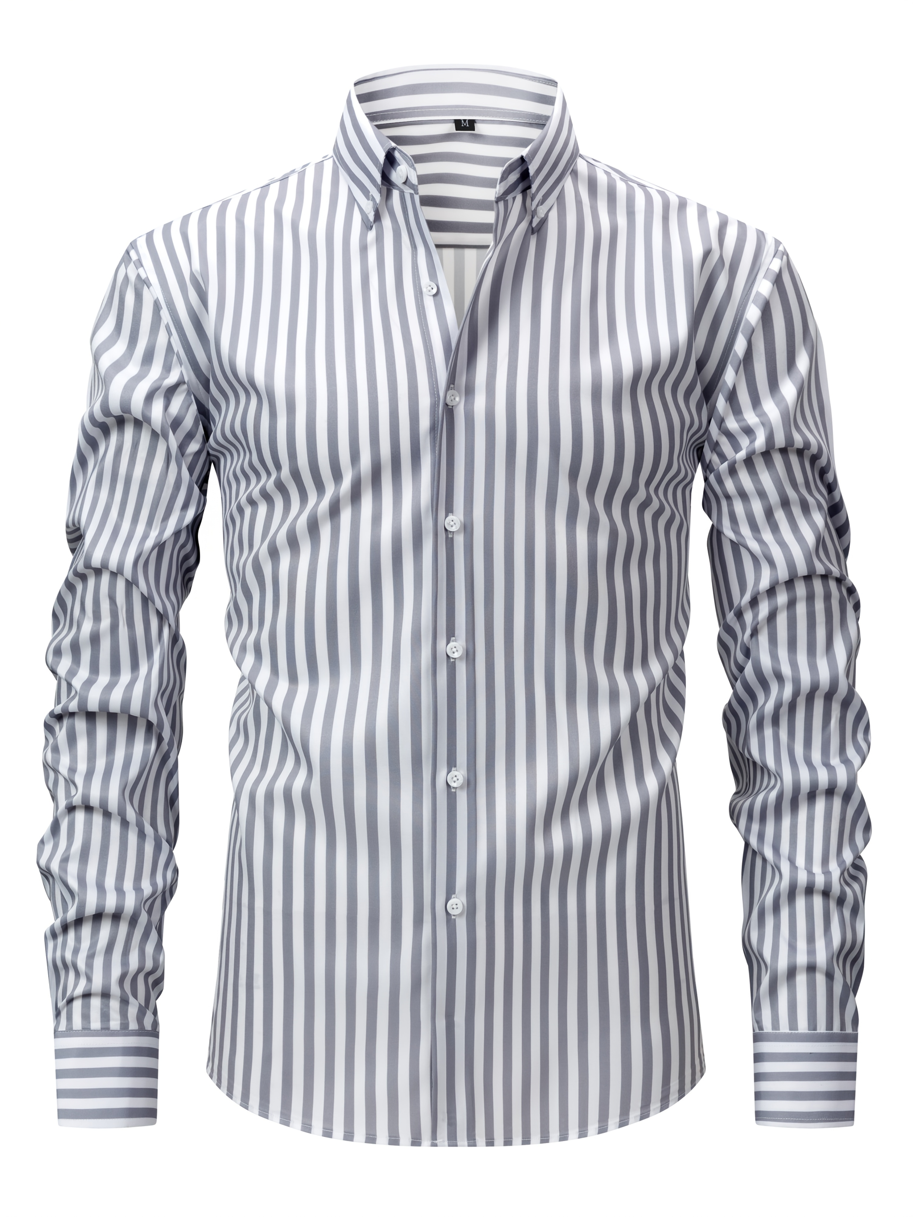 Men's Lightweight Digital Stripe Long Sleeve - Image 8