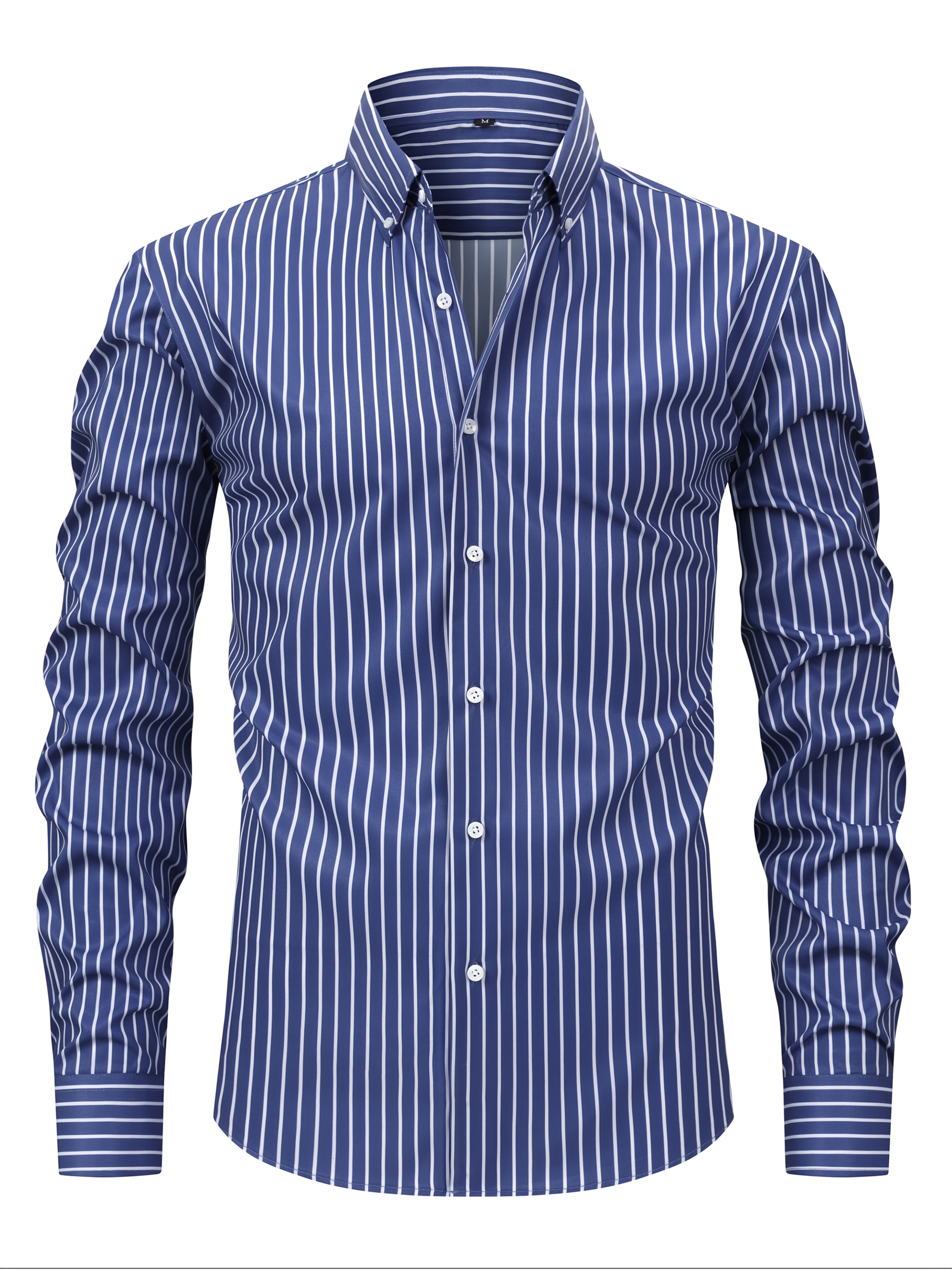 Men's Lightweight Digital Stripe Long Sleeve - Image 10