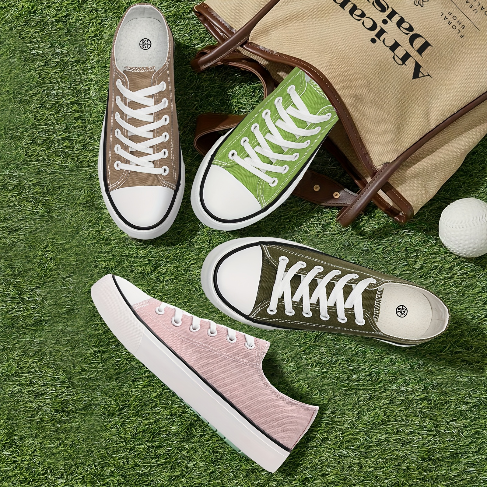 Men'S Lightweight Casual Sneakers - Low-Top - Image 18