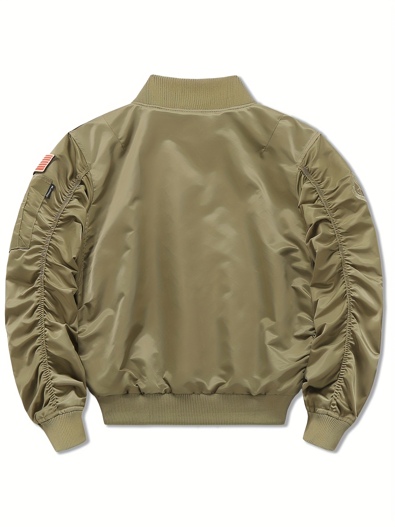 Men'S Short Flight Jacket, Polyamide 100% - Image 5