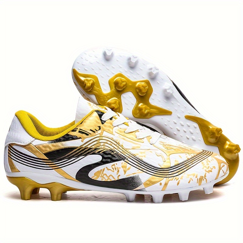 Men's High-Top Soccer Cleats with Long - Image 5
