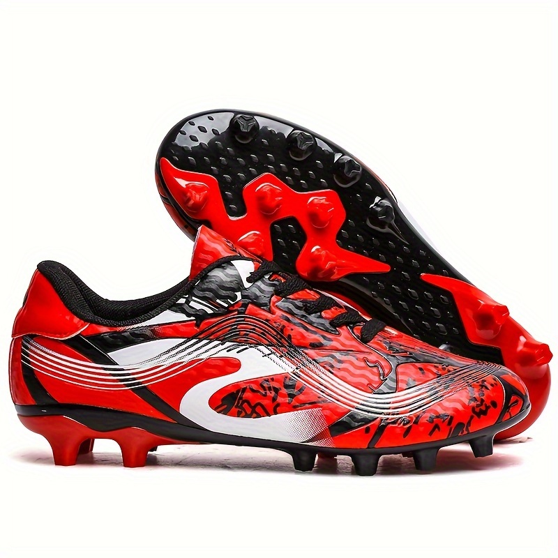 Men's High-Top Soccer Cleats with Long - Image 7