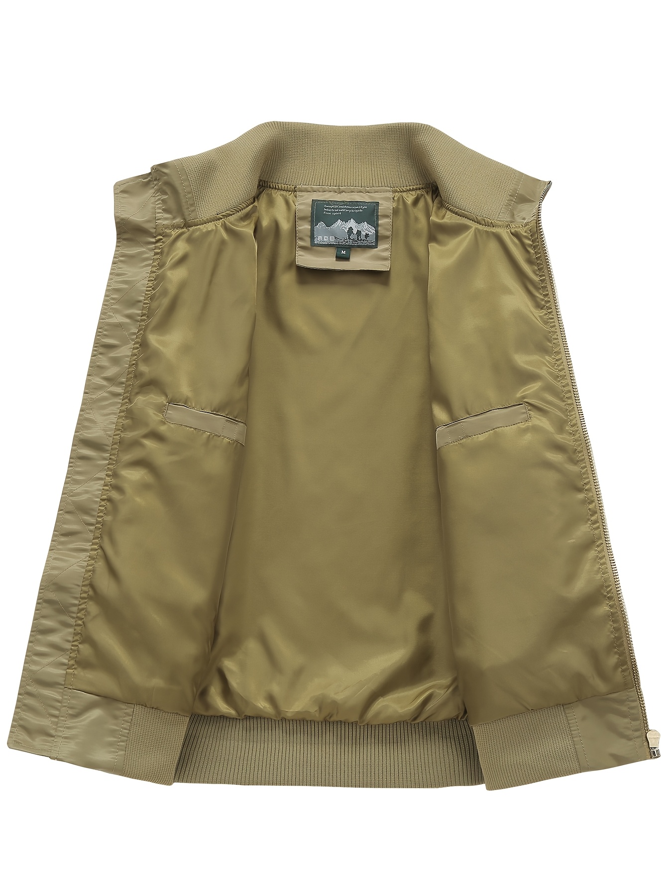 Men'S Short Flight Jacket, Polyamide 100% - Image 8