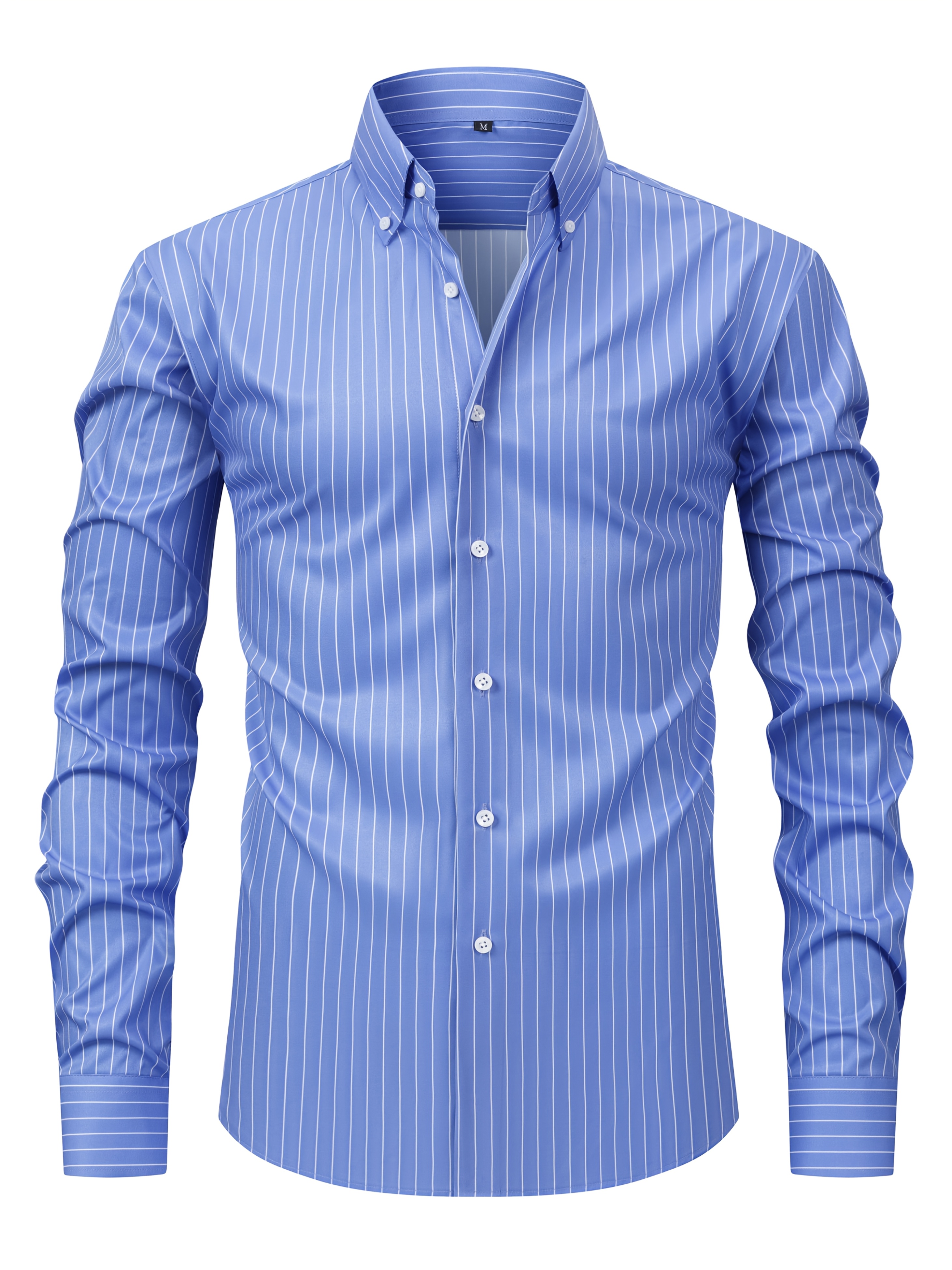 Men's Lightweight Digital Stripe Long Sleeve - Image 7