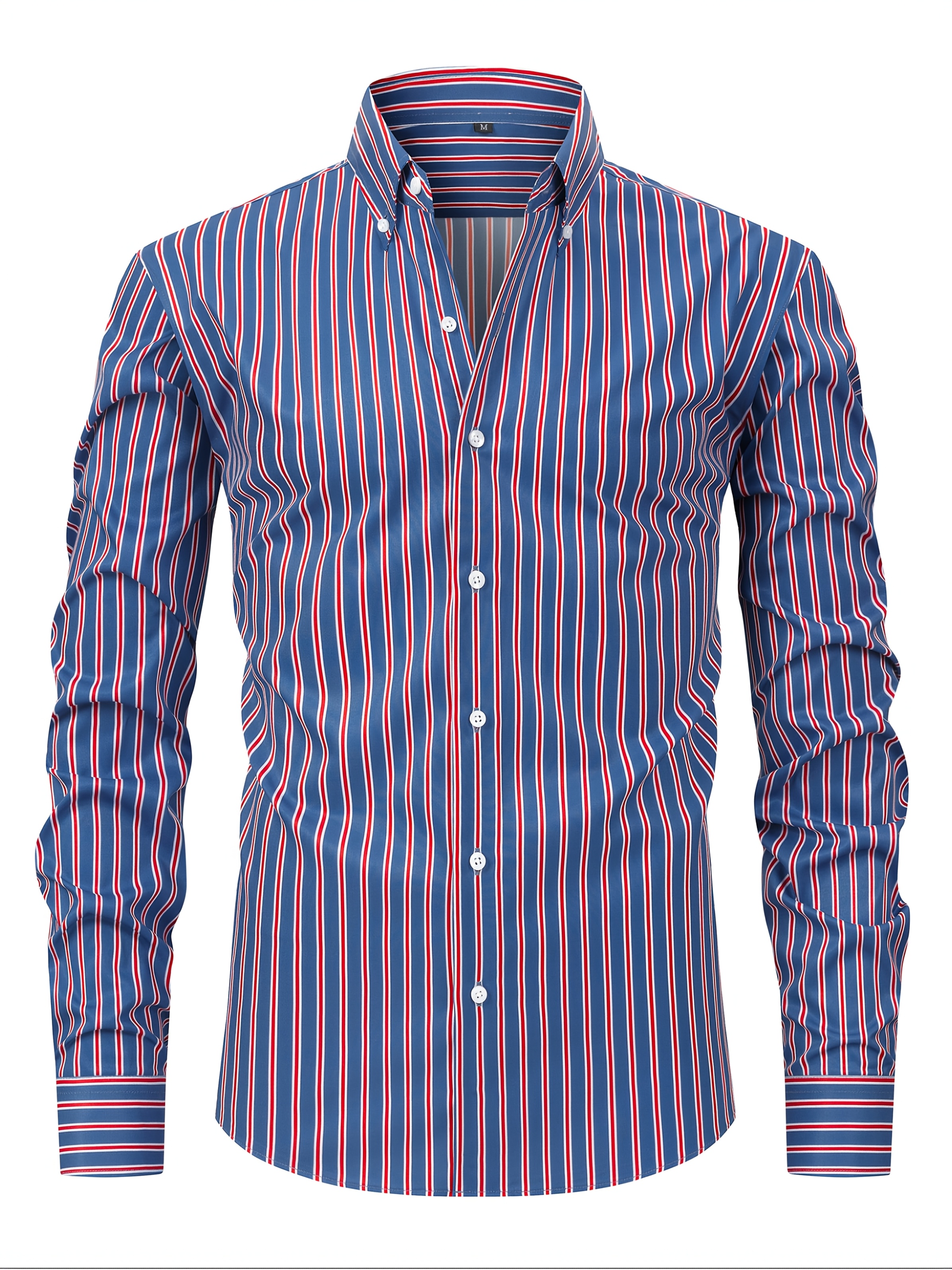 Men's Lightweight Digital Stripe Long Sleeve - Image 5