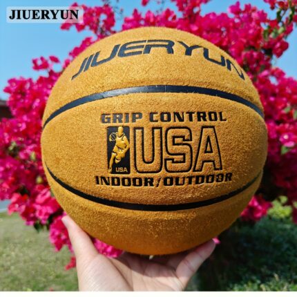 High-Quality Ultra-Faux Grain 17.78cm Basketball -
