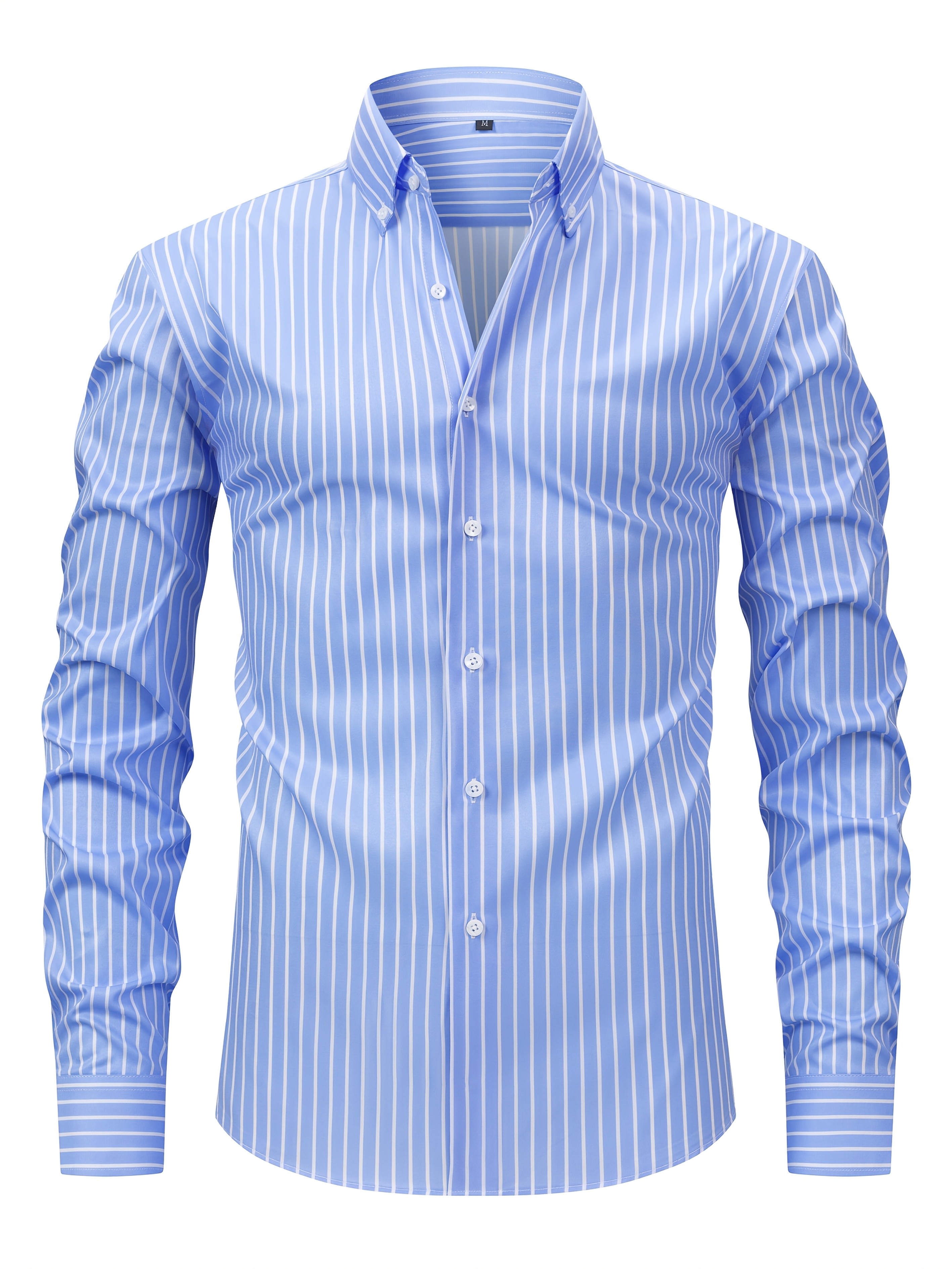 Men's Lightweight Digital Stripe Long Sleeve