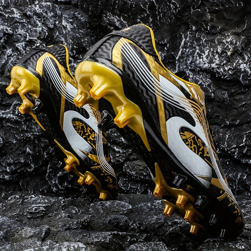 Men's High-Top Soccer Cleats with Long - Image 4