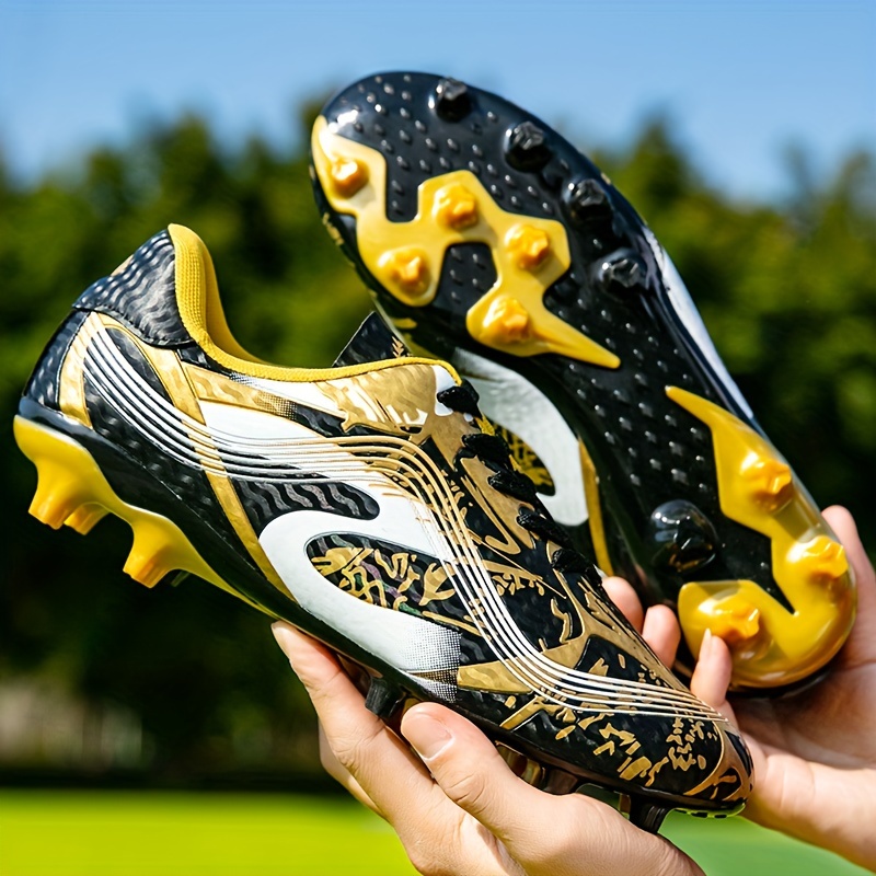 Men's High-Top Soccer Cleats with Long - Image 13