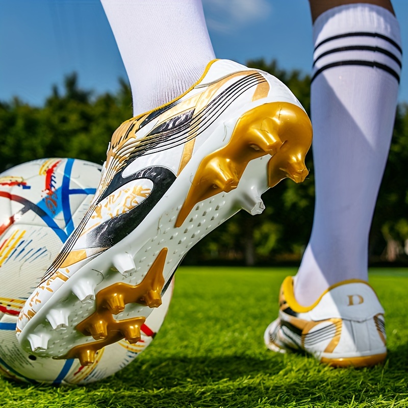 Men's High-Top Soccer Cleats with Long - Image 8