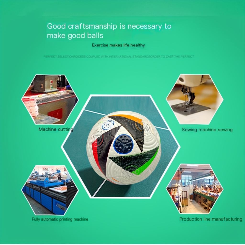 Durable No. 5 Soccer Ball - - Image 11