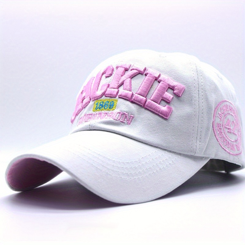 Letter embroidered baseball cap four seasons - Image 9
