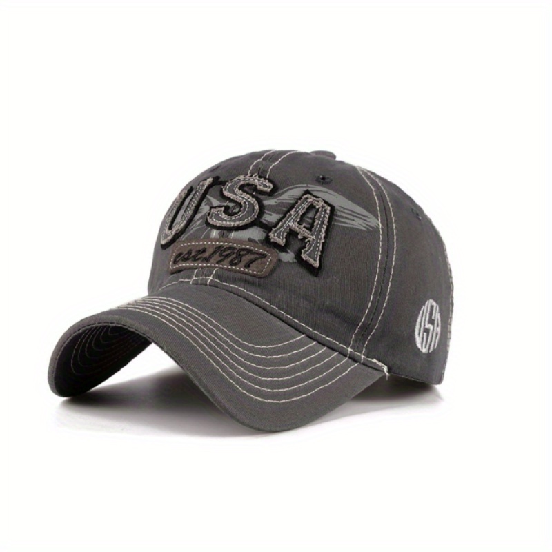 Unisex Camo Baseball Cap with Embroidered - Image 5