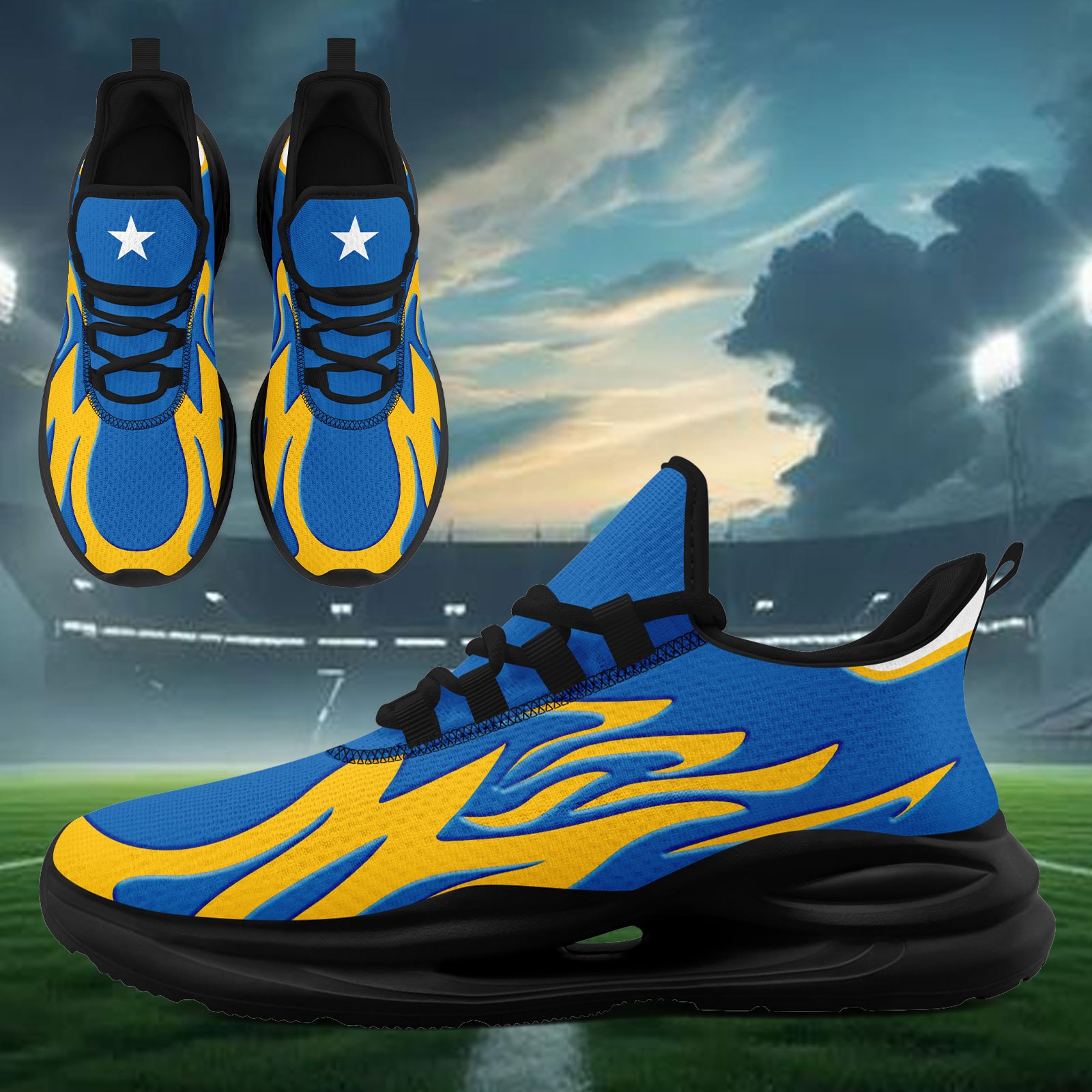 Men's Los Angeles Chargers Football-Jump Graphic